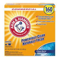 Arm & Hammer 3320000109 Powder Laundry Detergent, Clean Burst, 9.86 lb, Box, 3/Carton