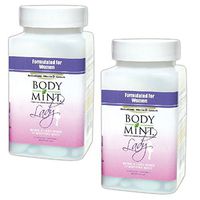 Body Mint Lady for Feminine Deodorant Protection (2 Pack)