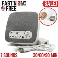 WALLER PAA Sound Machine White Noise Generator Spa Easy Sleep Baby Rain Relax Therapy Kids