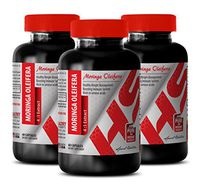 Natural Weight Loss for Women - Moringa OLEIFERA Extract - Immune Support for Women - 3 Bottle 180 Capsules