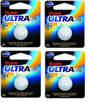 Kodak Ultra CR2016 3V Lithium Button Battery Exp 2023FOUR Pack