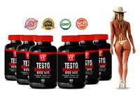 Testosterone Booster for Men - TESTOBOOSTER 855 with Fenugreek, L-Citrulline, Zinc, Tribulus Terrestris, Nettle Leaf, Ginseng and Vitamin D (6 Bottles 360 Capsules)
