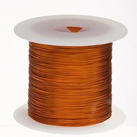 Remington Industries 14H200P Magnet Wire, Enameled Copper Wire Wound, 14 AWG, 1.0 lb, 79' Length, 0.0671" Diameter, 200Â Degree C, Natural