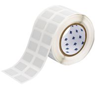 Brady THT-22-428-2 1.25" Width x 0.75" Height, B-428 and B-966B Metallized Polyester with Overlaminate, Matte Finish Silver PermaShield Thermal Transfer Printable Label (2000 per Roll)