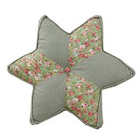 Kylin Express Rural Soft Home/Office Star Seat Cushion Chair Pad Back Cushion,C