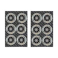 Cell Phone Radiation Protector Shield EMR/EMF - Neutralizer for Cell Phone，Mobile Phone, iPhone, iPad. 12pcs (Silver)