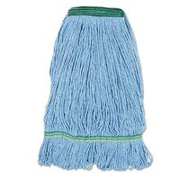 Boardwalk 502BLNBCT Narrowband Looped-End Mop Heads Medium Blue 12/Carton 12/CT