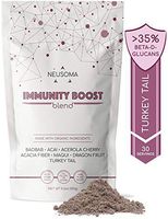 Organic Immunity Boost | Superfood Antioxidant Powder + Turkey Tail | 100% Fruiting Body, High Vitamin C, No Sweeteners or Fillers | Neusoma | 30 Servings