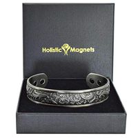Holistic Magnets® Copper Magnetic Bracelet Women Arthritis Pain Relief (Tarnish-Free) Magnetic Therapy Bracelet Healing Bangle Stylish Therapeutic Gift Boxed (PP)-Phoenix (M: Wrist 6.5-7.6 inch)