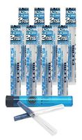 Cyclones Blue Chill Flavored Pre Rolled Cones Clear (8 Packs) with Rolling Paper Depot KewlTube