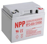 NPP NP12-45Ah Wheelchair 12V 45Ah Battery with Button Style Terminals