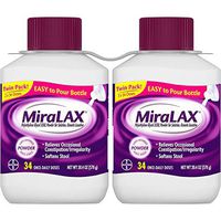 A Product of Miralax Twin Pack (2 bottles, 34 doses)