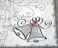 Wedding Style Dinner Napkins 16 Count - Party Supplies