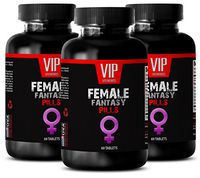 Sexual Desire Pills for Women - Female Fantasy (Natural Formula) - Tongkat Ali Extract for Women - 3 Bottle (207 Tablets)