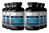 Beta-Carotene African Mango - African Mango Extract - Burn Calories Fast - 6 Bottles 360 Capsules