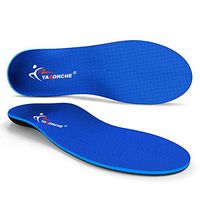 Plantar Fasciitis Inserts, Arch Support Orthotic Inserts, Comfortable and Best Shock Absorption Cushioning Sport Insoles, Perfect Choice for Flat Feet, High Arch, Foot Pain, for Women or Men (XS)