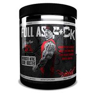 Rich Piana 5% Nutrition Full As F*ck Overdosed Nitric Oxide Boosting Preworkout Energy Drink Workout Powder, Insane Pump, Strength Gains & Endurance, Aminos, L-Citrulline, Agmatine (Fruit Punch)