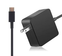 65 Watt Type C USB Charger Power Adapter for Lenovo Yoga C930-13 S730-13 920-13 730-13 ; ThinkPad E485, E580, E585, L480, L580, T470, T480; MacBook Pro 12 inch 13 inch USB C Power Charging Cable