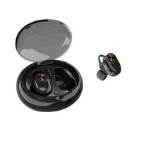 True 5.0 Wireless Earbuds,Sport Buletooth Headphone Stereo Noise Cancelling in Ear Earphones,Built-in Mic 4 Hour Playtime 65mAh TWS Earbuds (Black)