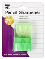 Wholesale CASE of 25 - Charles Leonard Cone Receptacle Pencil Sharpener-Pencil Sharpener, w/ Cone Receptacle, Assorted