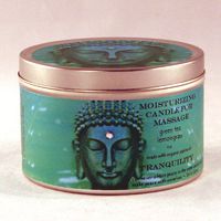 8 oz Buddhalicious Moisturizing Candle for Massage Tranquility