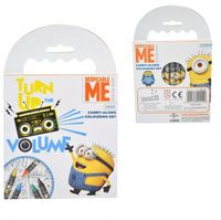Character Despicable Me Minion 'Carry Along' Colouring Set Stationery