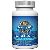 Garden of Life Whole Food Probiotic Supplement - Primal Defense HSO Probiotic Dietary Supplement for Digestive and Gut Health, 90 Vegetarian Caplets