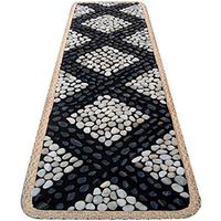 EliteShine Massage Mat Christmas Gift for Daddy New Year Gift for Mom Health Care Pad Bathroom Mat Kitchen Rug Foot Massage Leg Massage Garden Pave Way Natural Pebble Stones Mat