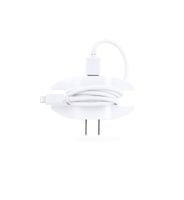 Kikkerland USB Wrap and Charge Wall Adapter (US115-WH)