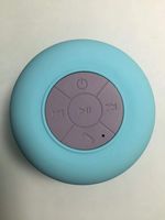 GANSS Mini Bluetooth Speaker,Waterproof Shower Speakers Pool Wireless Portable Speaker with Suction Cup Handsfree(Light Green)