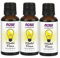 Now Essential Oils Mental Focus Blend - Pack of 3