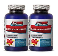 Blood Flow for Veins Pills - Blood Sugar Support - Premium Formula - zinc and Vitamin c Supplement - 2 Bottles 120 Capsules