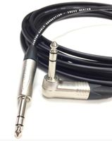 50 Foot 1/4 Inch (6.35mm) TRS to 1/4 Inch (6.35mm) TRS - Canare Star Quad Balanced Microphone Cable by Custom Cable Connection