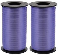 2-Pack - Berwick Splendorette Crimped Curling Ribbon, 3/16-Inch Wide by 500-Yard Spools, Periwinkle