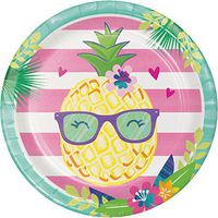 Pineapple Party Paper Plates, 24 ct