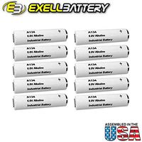 10pc Exell A134 Alkaline 6V Battery TR134, EN134A, PC134A, H-4P/A