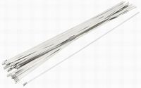 Ucland Stainless Steel Strap Clamp Zip Cable Ties Wrap, 4.6mmx350mm, 20pcs