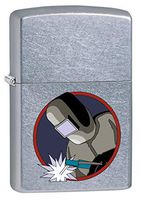 Zippo Lighter: Welder at Work - Street Chrome 80523