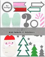 Meri Meri Be Jolly Gift Labels and Stickers