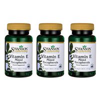 Swanson Vitamin E Mixed Tocopherols 200 Iu (134 Milligrams) 100 Sgels (3 Pack)