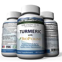 Advanced Turmeric Curcumin Formula - Reduces Inflammation, Increase Mobility - 60 Capsules