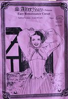 Easy Renaissance Untabbed (Early Tudor) Corset with Optional Back Support