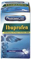 90015-002 - PhysiciansCare Ibuprofen Pain Reliever Medication, 200 mg - PhysiciansCare Ibuprofen Pain Reliever Medication, 200mg, First Aid Only - Box of 50