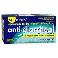 Sun Mark Anti-diarrheal, 2 Mg, Caplets 48 Caplets