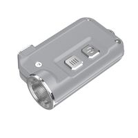 Nitecore TINI 380 Lm Super Small USB Rechargeable LED Keychain Flashlight Silver