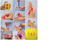 Acupressure Mat 4000 with Neodymium Magnets & Pyramids for Pain Relief and Better Health Size 12x12.5 Inches