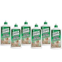Quick Shine Multi-Surface Floor Finish and Polish, 27 Fl. Oz. Bottle, 6 Pack