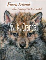 Vivi K. Crandall "Furry Friends" Wildlife Mini Note Cards Assortment #34616 - Blank inside