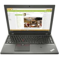 Lenovo ThinkPad T560 20FH002DUS Laptop (Windows 10, Intel Core i5-6300U, 15.6" LCD Screen, Storage: 256 GB, RAM: 8 GB) Black