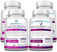 Menoprin - Rapid Menopause Relief - Relief Hot Flashes & Mood Swings - 2 Menoprin Day and 2 Menoprin PM Bottles